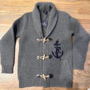 Faconnable Men's 100% Wool Cardigan (M/L)